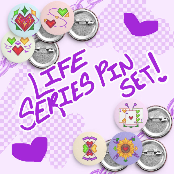 Life Series Pin Set