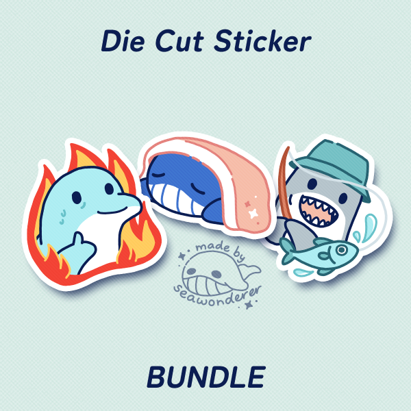 Seawonderer Sticker Set