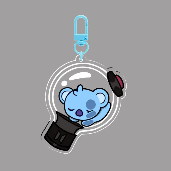 Koya Acrylic Keychain