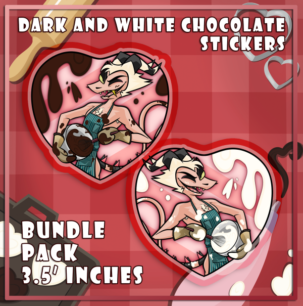 Mixing Chocolate pack - Striker - Stickers