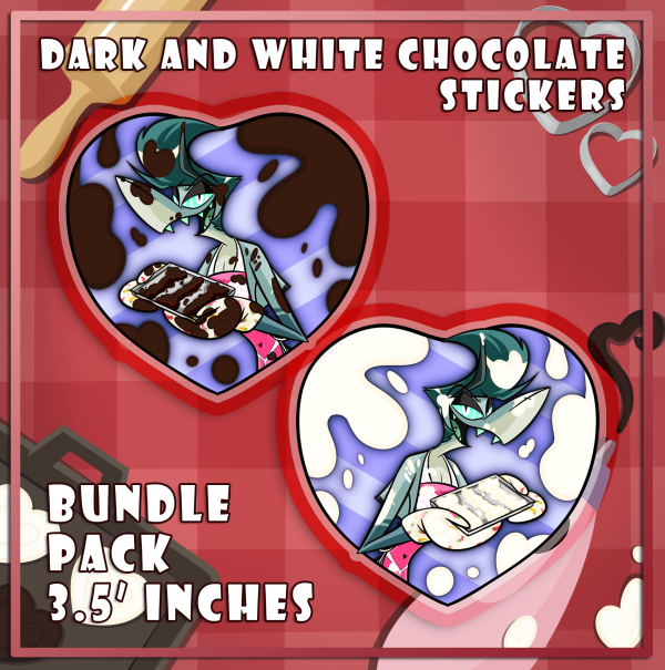 Baking Chocolate pack - Chaz - Stickers
