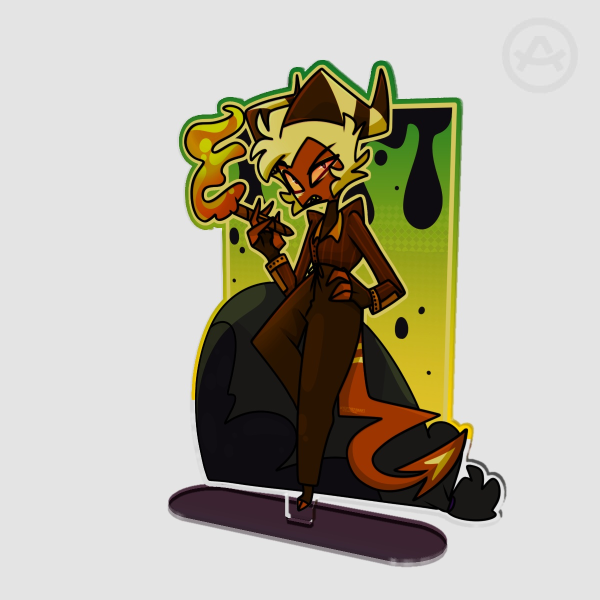 Crimson Standee