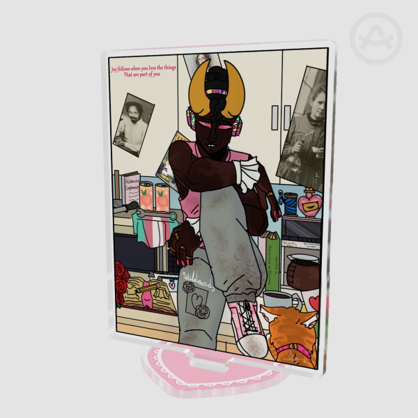 Love the things that are part of you-Standee