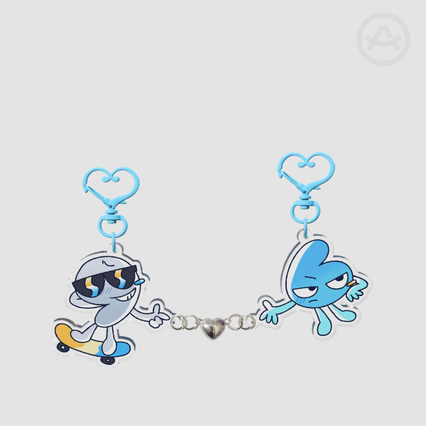 Six & Nine XFOHV / BFDI Magnetic Keychains