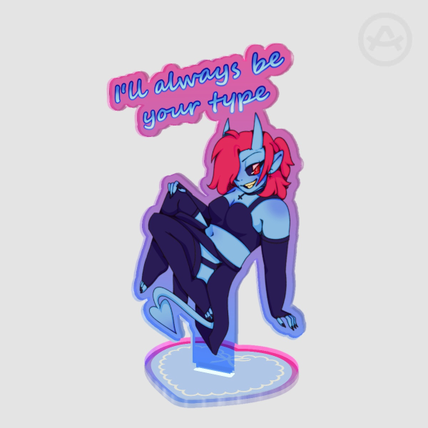 error 215 Colored Edge Acrylic Standees
