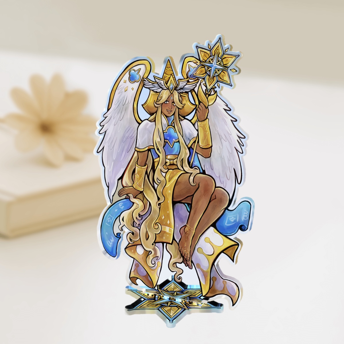 Angel Pure Vanilla Cookie Standee