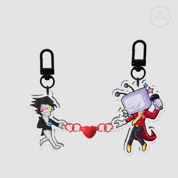 Spamtenna Magnet Keychain