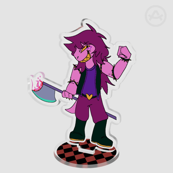 [DELTARUNE] Susie Acrylic Standee