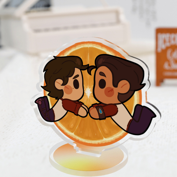 (Jayvik) Media Naranja - Clear Acrylic Standees
