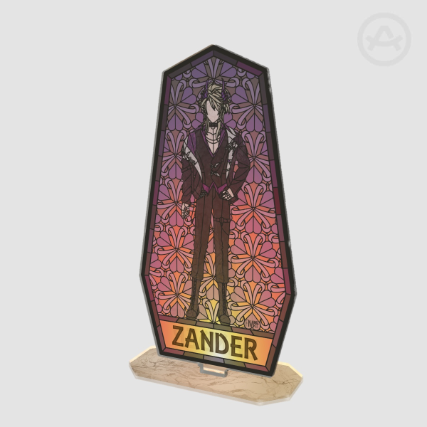 Zander Netherbrand OPAQUE Stained Glass Acrylic Stand