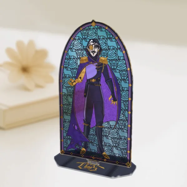Lord Commander Chaos TRANSPARENT Stained Glass Acrylic Stand