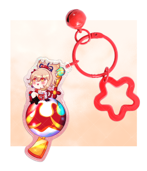 Yoimiya Fireworks charm