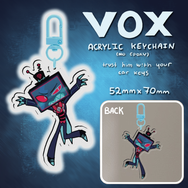 Vox Dangling Keychain