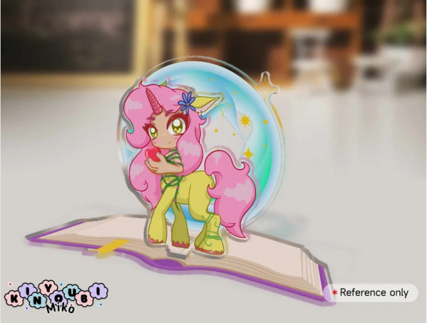 Unicorn Centaur Monster Girl Pony Acrylic Standee