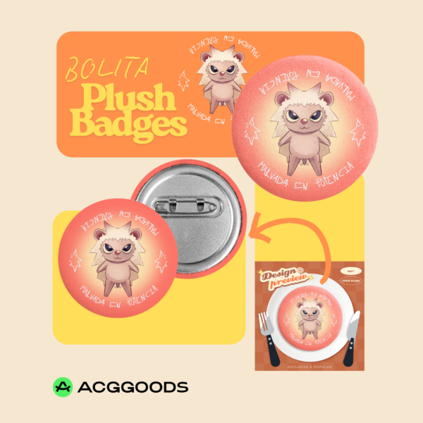 Bolita Plush Badges