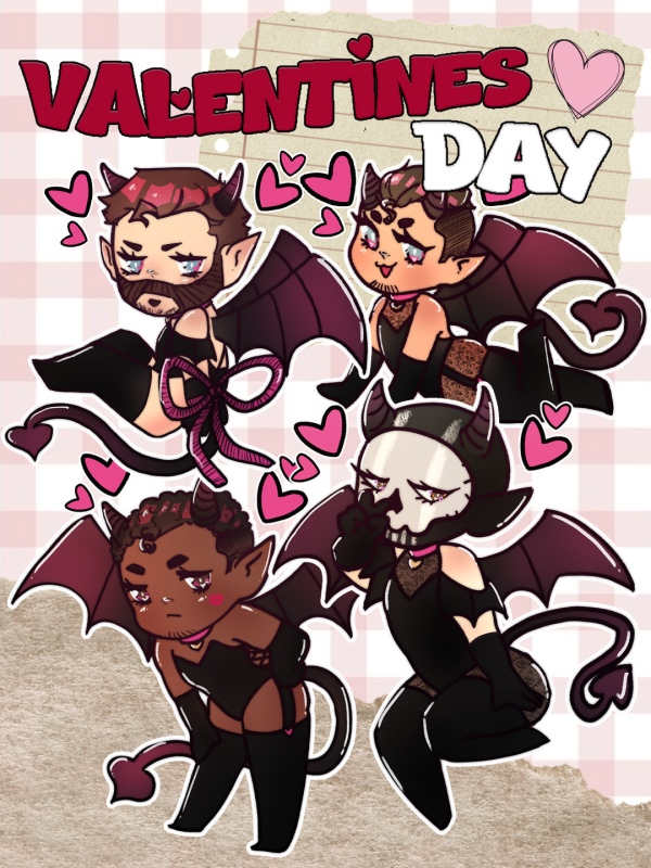 Call of Duty x Valentines Day Incubi Keychain Bundle