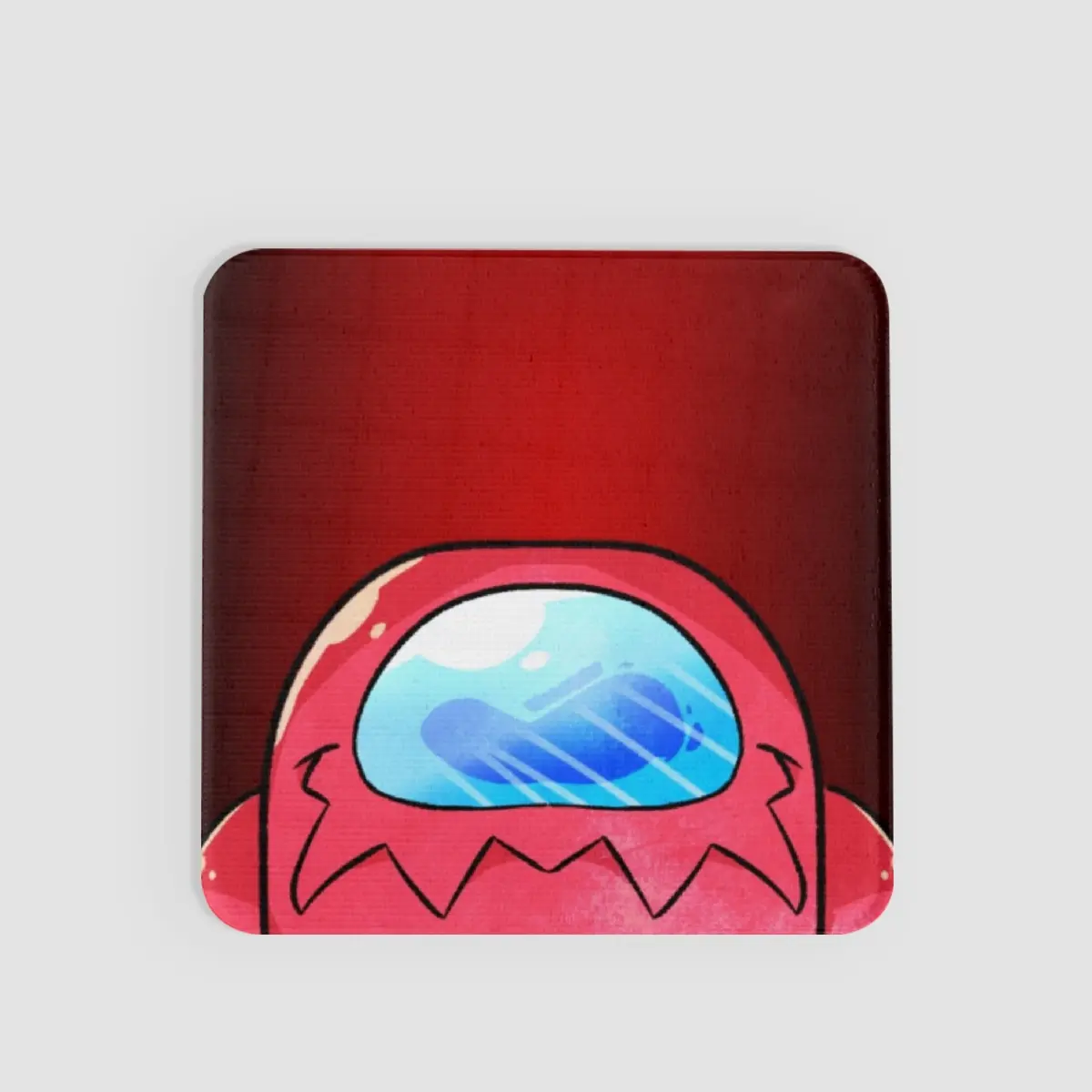 Among Us Red Impostor Lenticular Sticker