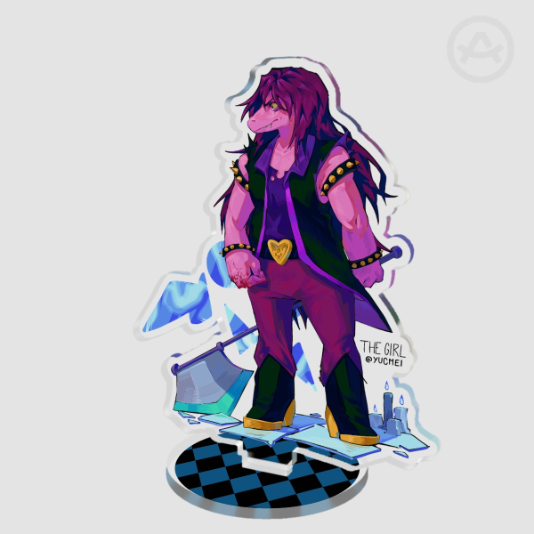 Susie darkworld Standee deltarune
