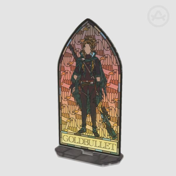 Goldbullet OPAQUE Stained Glass Acrylic Stand