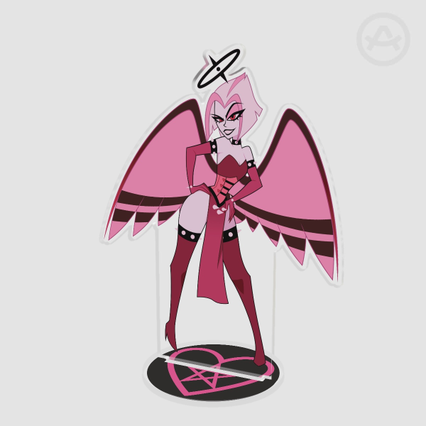 Hazbin Hotel - Pinup Lute Valentine's Day Acrylic Standee
