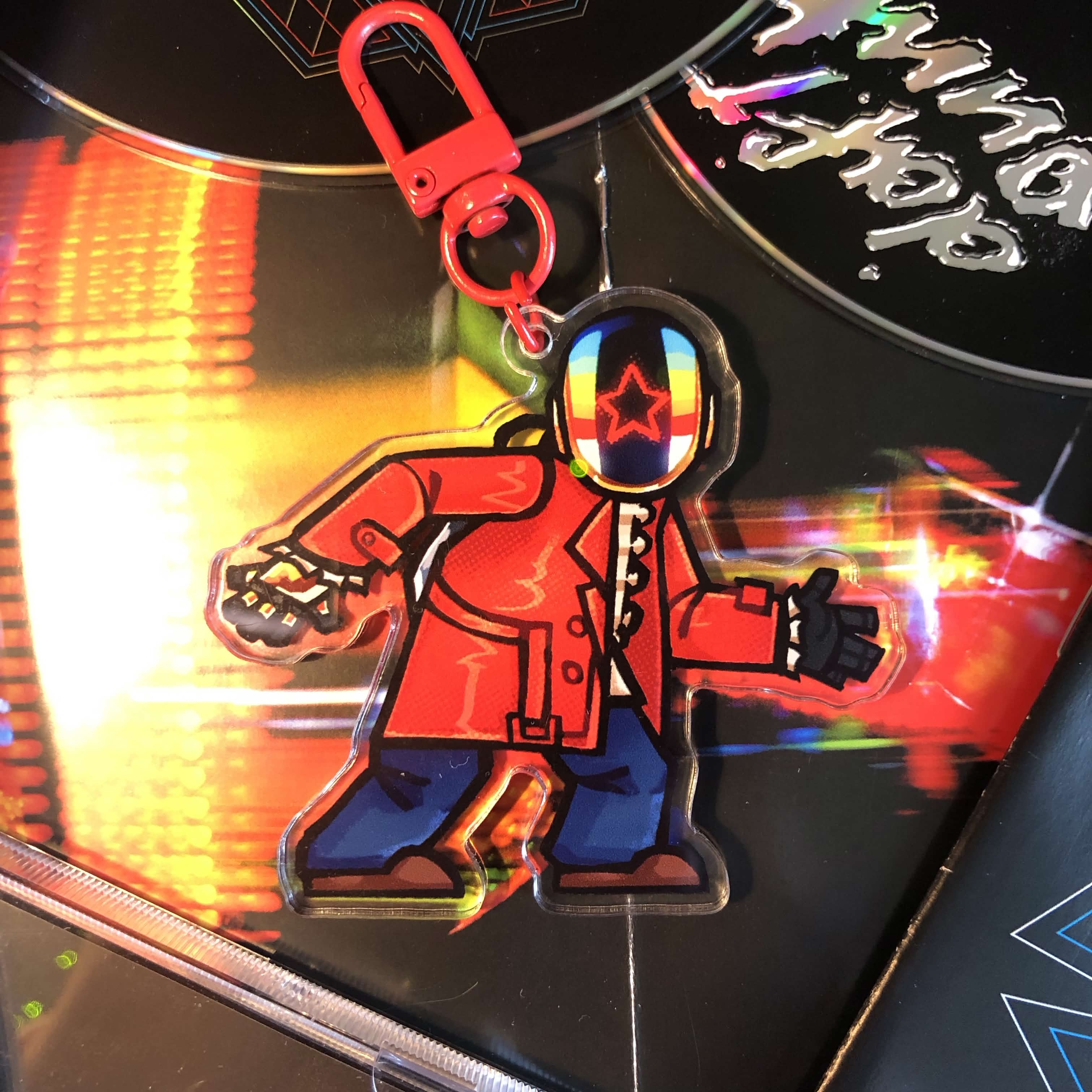 Daft Punk GM08 Clear Acrylic Keychains by Gubby Gub - ACGGOODS