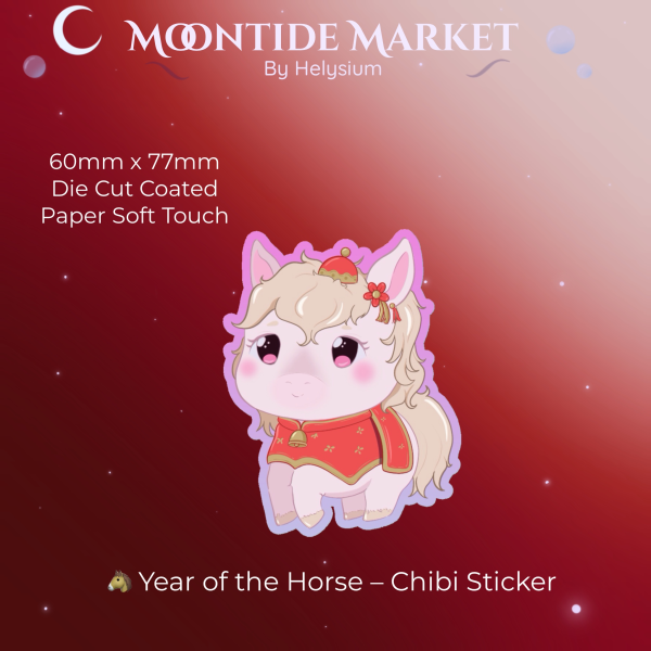 🐴 Sticker –  Year of the Horse