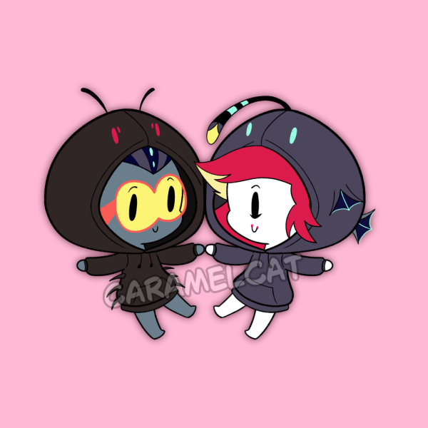 Hazbin Chibi Hoodie Keychains - Niffter