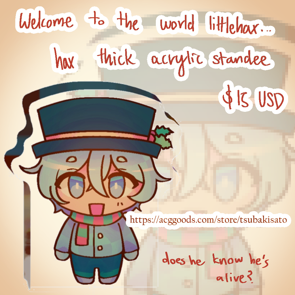 MCSR || Hax Thick Acrylic Standee by Tsubaki Sato - ACGGOODS