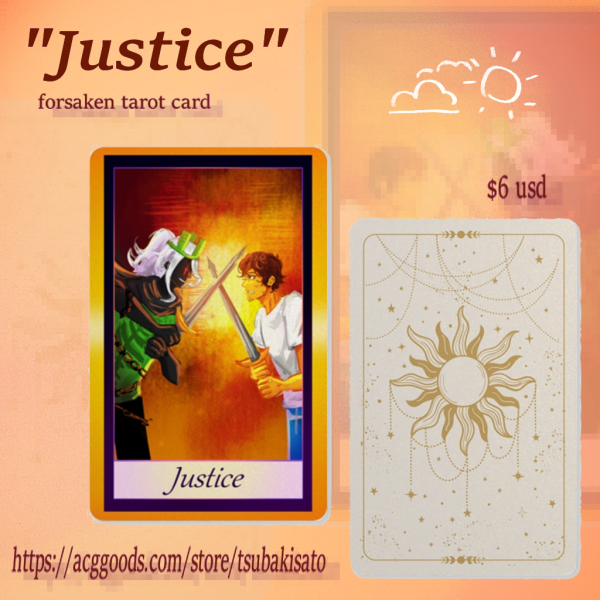 Forsaken || Shedletsky and 1x1x1x1 Tarot Card