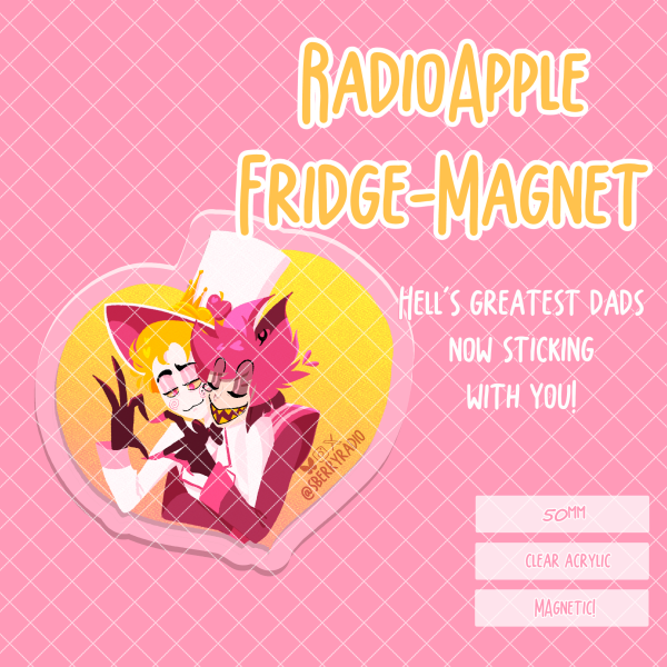 RadioApple Fridge Magnets - 1.96""(50mm)