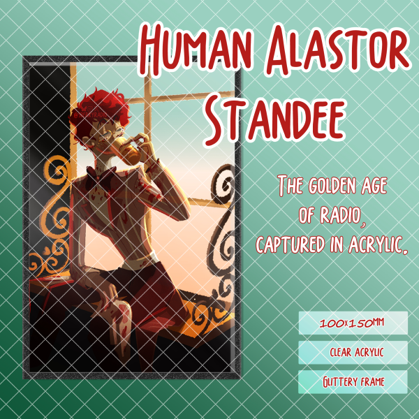 Human Alastor Acrylic standee