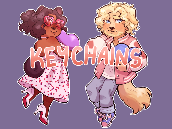 Garmau Valentine's Keychain Bundle