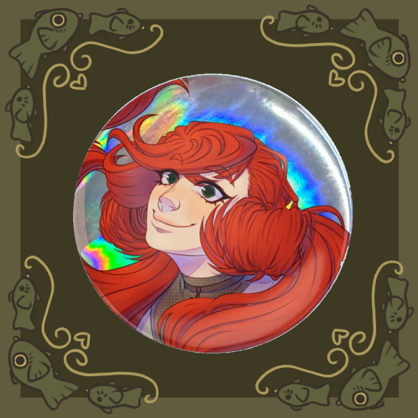 Doll Festival Riyo Holographic Badge