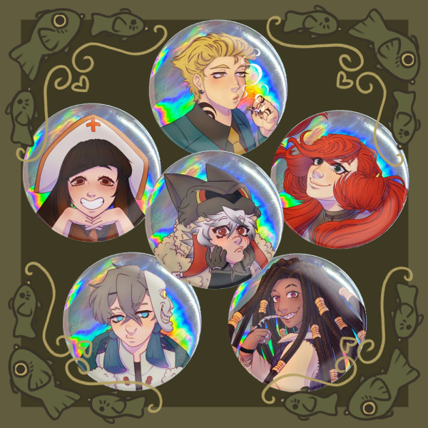 Gachiakuta Badge Pack 1