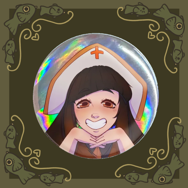 Doll Festival Amo Holographic Badge