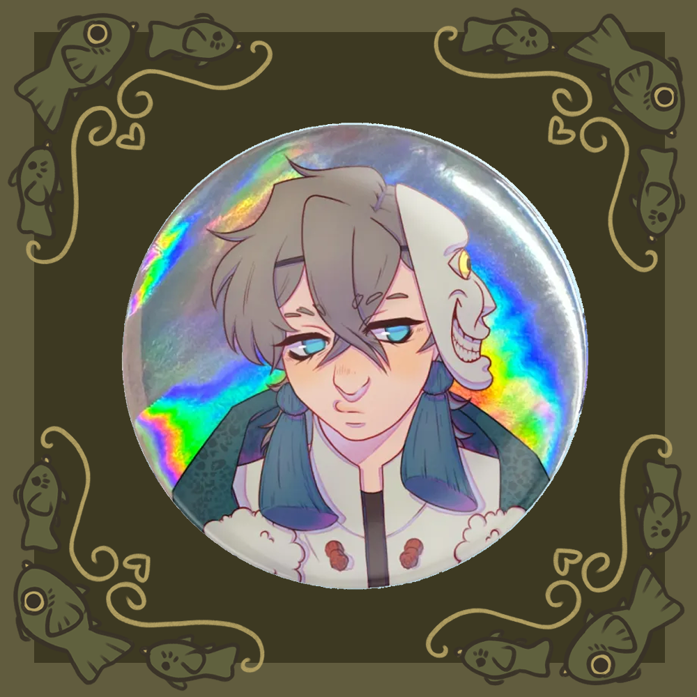 Doll Festival Zanka Holographic Badge
