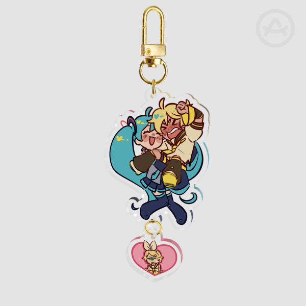 [VOCALOID] Len/Miku/Rin Acrylic Keychain