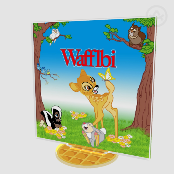 Wafflebi (Parody) - Acrylic Standees