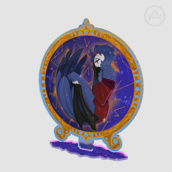 Star Dreamer Stolas | Holographic Rainbow Standee