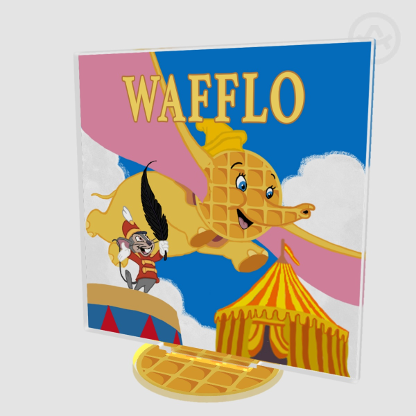 Wafflo (Parody) - Acrylic Standee