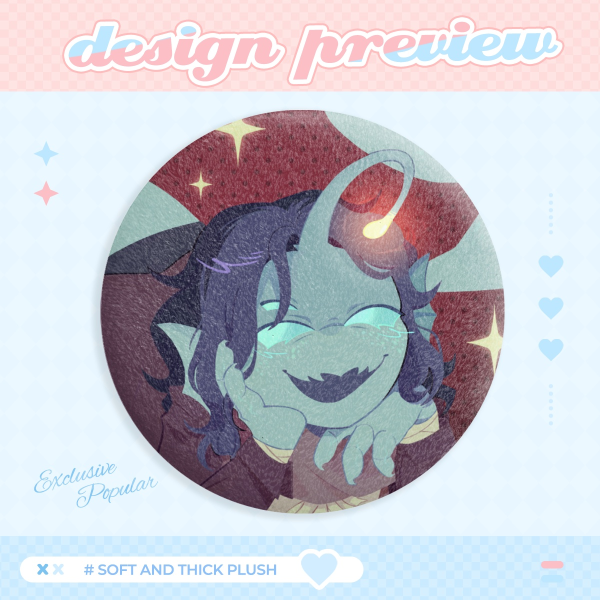 Sebastian Plush Badge