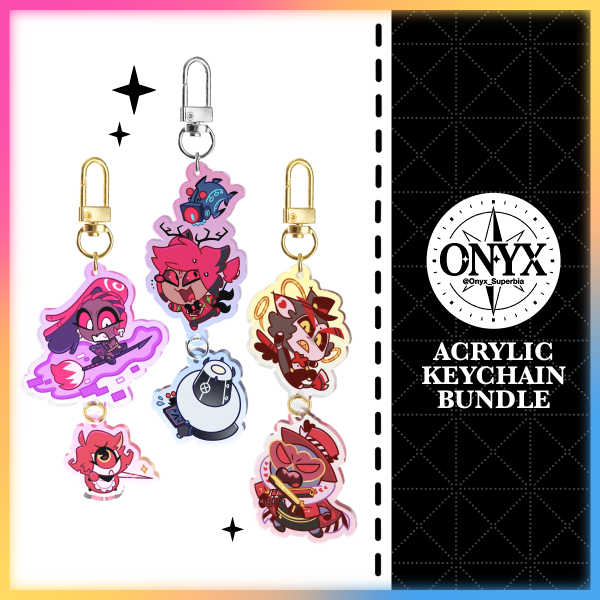 The VEES vs Radio Trio • Connection Acrylic Keychain