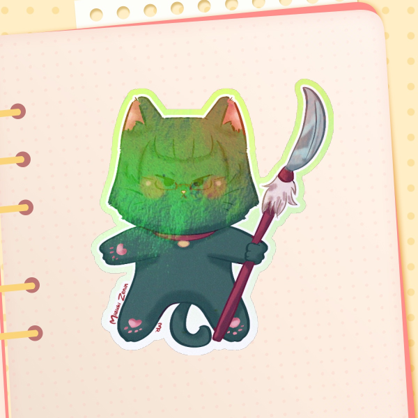 Miauki Zenin (JJCats) - Sticker (holo)
