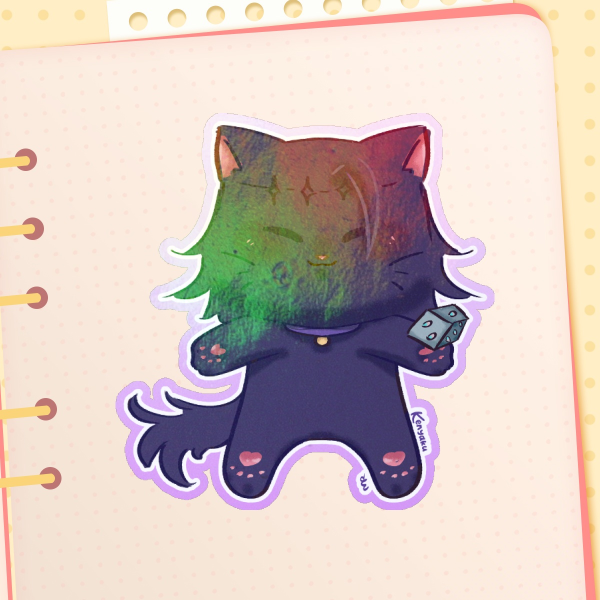 Kenyaku (JJCats) - Sticker (holo)