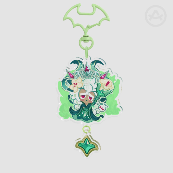 White Lily | Connection Acrylic Keychain