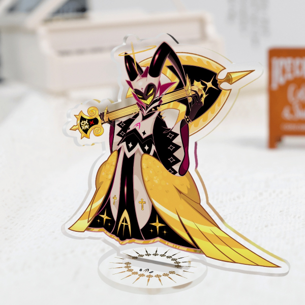 Hazbin Hotel Exorcist Leader Adam 10cm Acrylic Standees