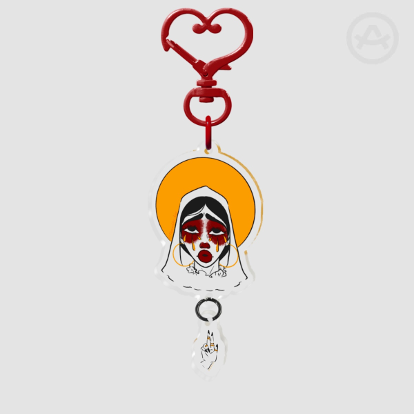 Holy Acrylic Keychain