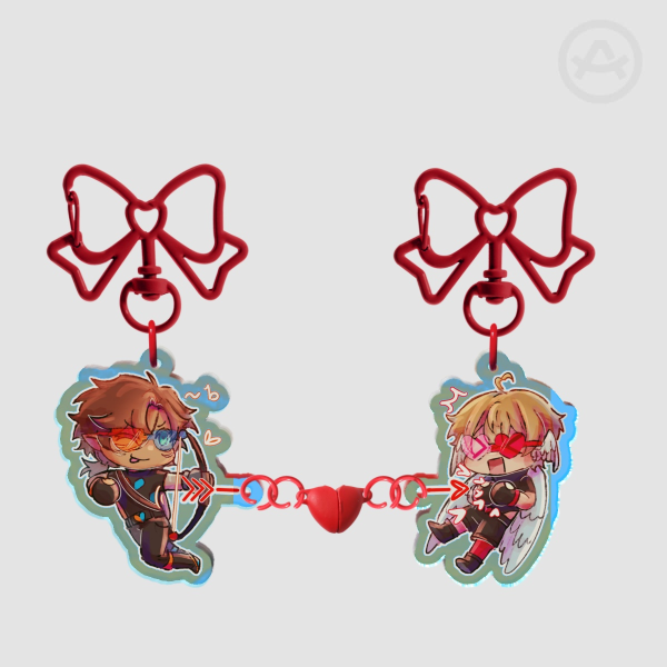 Scarian Heart Magnet Keychains