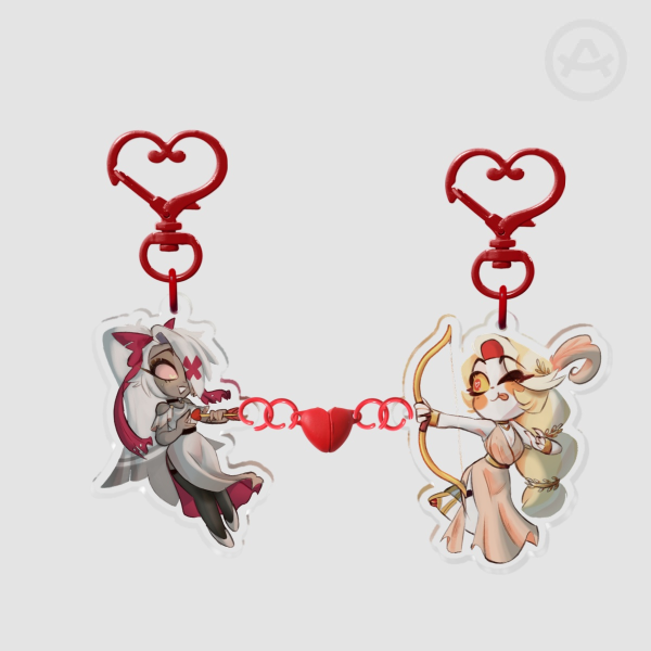 Chaggie (CharlieXVaggie) Cupid's Bow Acrylic Keychain