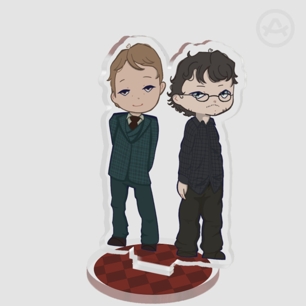 Hannigram clear acrylic standee